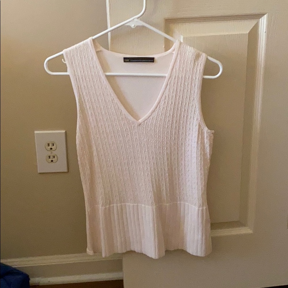 Blush pink tank